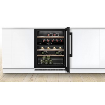 Bosch kuw21ahg0 Serie 6 Einbau-Unterbau-Weinkeller H 82 cm schwarz