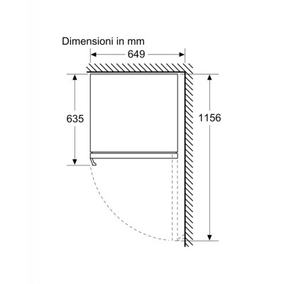 Bosch kuw21ahg0 Série 6 Cave à vin encastrable sous plan h 82 cm noir