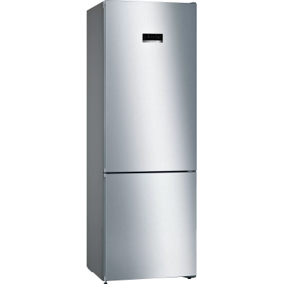 Bosch kgn49xiea Serie 4 wolnostojąca lodówka kombinowana h 203 x 70 cm ze stali nierdzewnej