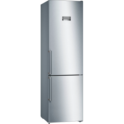 Bosch kgn397ieq Serie 4 freistehender Kombi-Kühlschrank H 203 x 60 cm Edelstahl