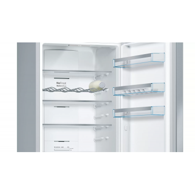 Bosch kgn397ieq Serie 4 frigorífico combinado independiente h 203 x 60 cm acero inoxidable