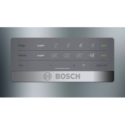Bosch kgn397ieq Serie 4 frigorífico combinado independiente h 203 x 60 cm acero inoxidable