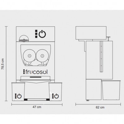 Frucosol F50A Professional juicer for bars and restaurants
