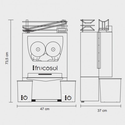 Frucosol F50C Entsafter für professionelle Bar- und Gastronomiebetriebe