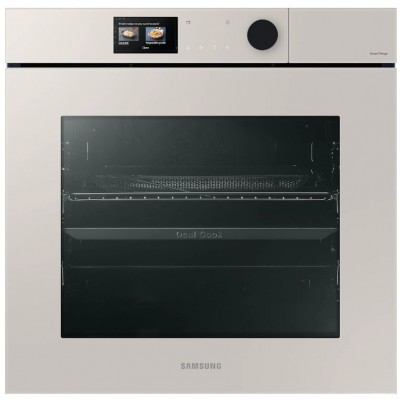 Samsung nv7b7997aba Serie 7 eingebauter pyrolytischer Dampfbackofen 60 cm beige