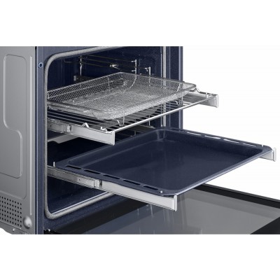 Samsung nv7b6679cbn Serie 6 eingebauter pyrolytischer Dampfbackofen 60 cm blau