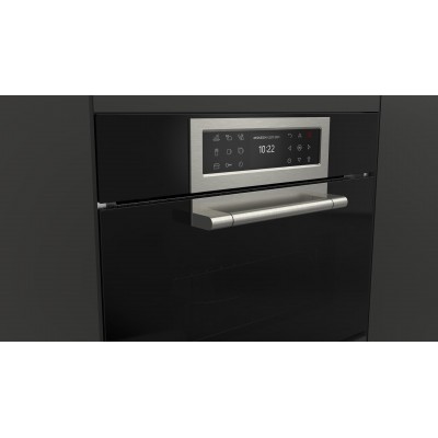 Fulgor fclcmo 4510 tem bk horno microondas combinado empotrado con cristal negro