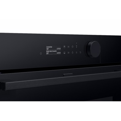 Samsung nv7b5770wbk Serie 5 eingebauter pyrolytischer Dampfbackofen 60 cm schwarz