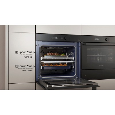 Piekarnik wielofunkcyjny do zabudowy Samsung nv7b5640tbk Series 5 60cm, czarny