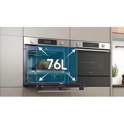 Piekarnik wielofunkcyjny do zabudowy Samsung nv7b4540vbk Series 4 60cm, czarny