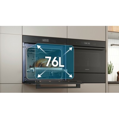 Piekarnik wielofunkcyjny do zabudowy Samsung nv7b4240ubb Series 4 60cm, czarny
