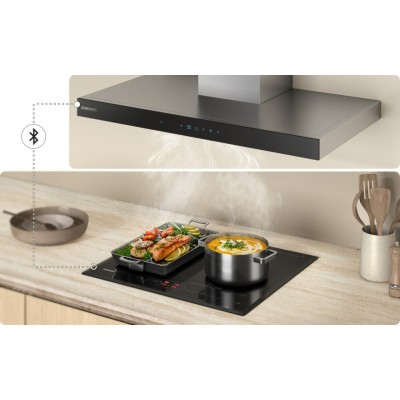 Samsung nz64b5066fk Slim Fit table de cuisson à induction 60 cm vitrocéramique noire