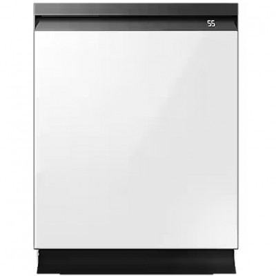 Samsung f-dw60lm12 Series 8700 built-in dishwasher partially hidden 60 cm white glass