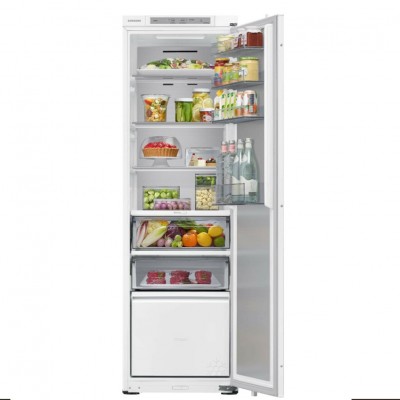 Samsung brd27703eww eingebauter eintüriger kombinierter Kühlschrank H 178 cm