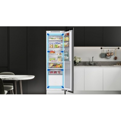 Samsung brd27703eww built-in single-door combined refrigerator h 178 cm