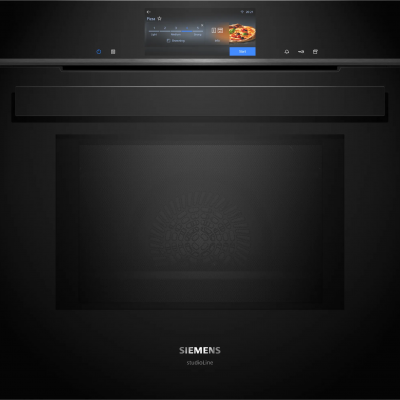 Siemens hn978gqb1 iq700 built-in combined microwave steam oven 60 cm black SL