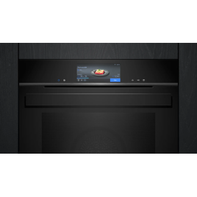 Siemens hs958kdb1 Iq700 forno a vapore da incasso 60 cm nero SL