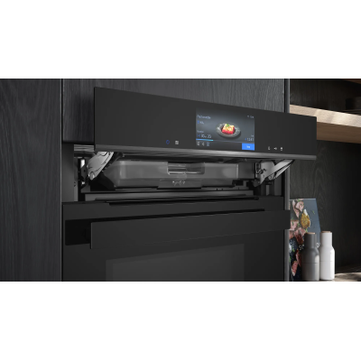 Siemens hn978gmb1 iq700 built-in combined microwave steam oven 60 cm black SL