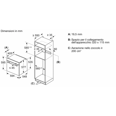 Siemens hm976gmb1 iq700 eingebauter kombinierter Mikrowellenherd 60 cm schwarz SL