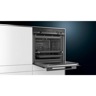 Siemens hr478g5b6s iq700 60cm wbudowany piekarnik parowy pyrolityczny, czarny SL