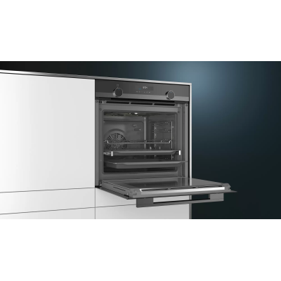 Siemens hb478g5b6 iq500 eingebauter Pyrolyseofen 60 cm schwarz SL