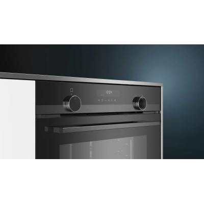 Siemens hb478g5b6 iq500 eingebauter Pyrolyseofen 60 cm schwarz SL