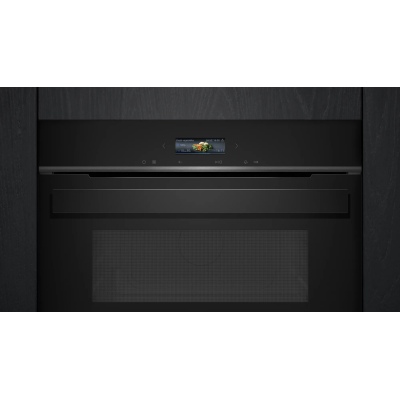 Siemens ce932gxb1 iq700 horno microondas empotrado h 45 negro SL