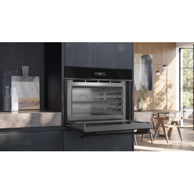Siemens ce932gxb1 iq700 Einbau-Mikrowelle H 45 schwarz SL
