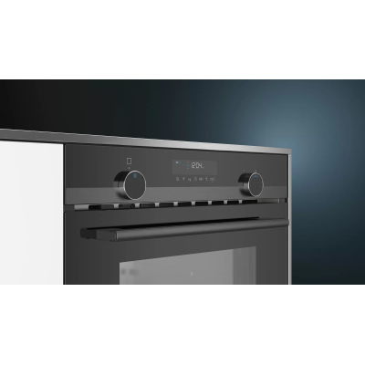 Siemens cm485agb0 iq500 built-in microwave oven h 45 cm black SL