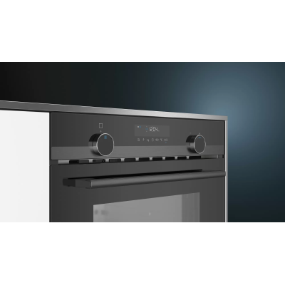 Siemens cm485agb0 iq500 forno microonde da incasso h 45 cm nero SL