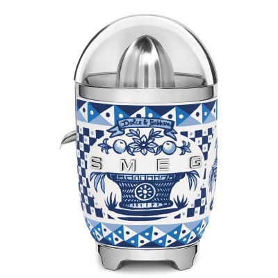 Smeg Cjf01Dgbeu Juicer Blue Mediterranean - Dolce and Gabbana