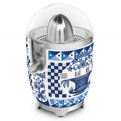 Smeg cjf01dgbeu Śródziemnomorska niebieska sokowirówka - Dolce & Gabbana