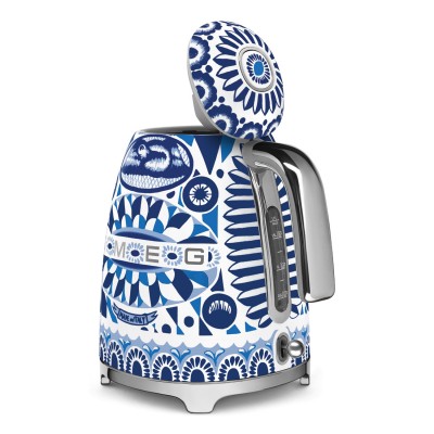 Smeg Klf03Dgbeu inalámbrico eléctrico azul mediterráneo - Dolce and Gabbana