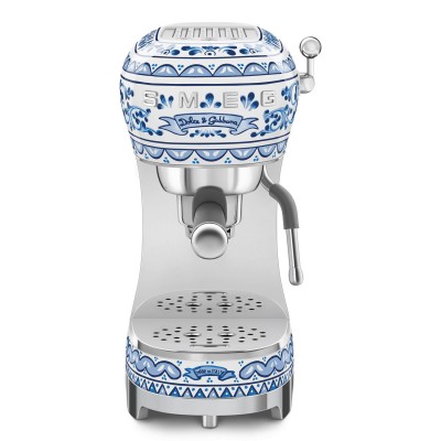 Smeg ecf02dgbeu macchina caffè blu mediterraneo - Dolce e Gabbana