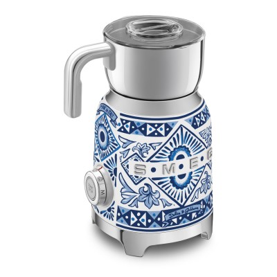 Smeg mff01dgbeu Mediterranean Blue Milk Frother - Dolce & Gabbana