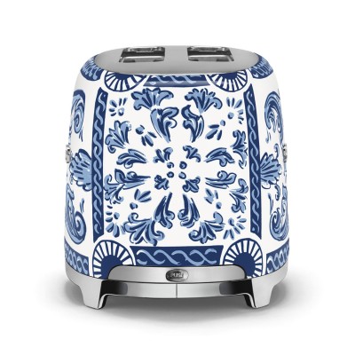 Smeg Tsf01Dgbeu Toaster Dolce und Gabbana Mittelmeerblau