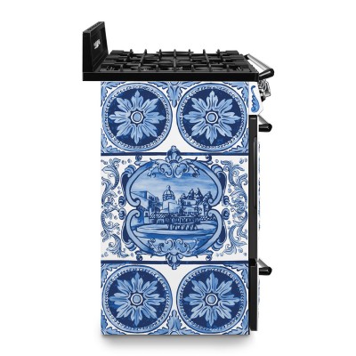 Smeg Tr90Dgme9 Cocina de gas de gran tamaño 90 cm Dolce and Gabbana