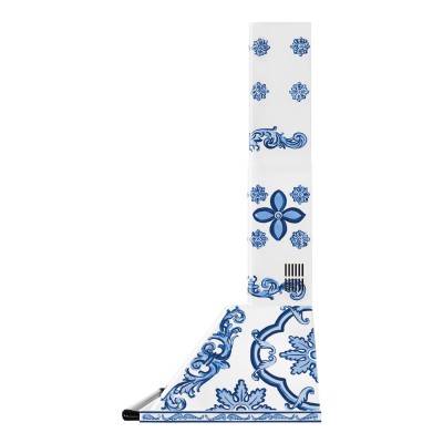 Smeg Kt90Dgme Campana de pared 90 cm Dolce and Gabbana