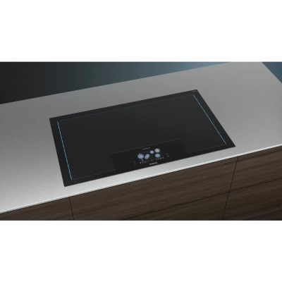 Siemens ez977kzy1e iq700 induction hob 90 cm black glass ceramic SL