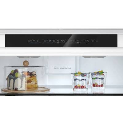 Siemens kb96nsdd0 iq500 frigorífico combinado empotrado 70 cm h 193 cm SL
