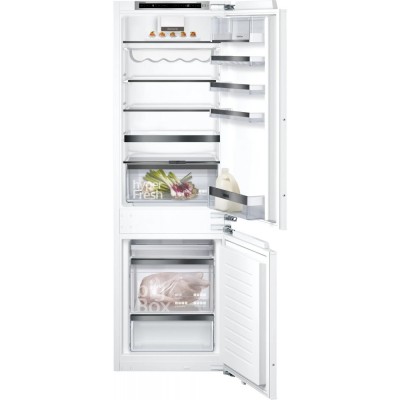 Siemens ki86ssdd0 iq500 réfrigérateur combiné encastrable 55 cm h 177 cm