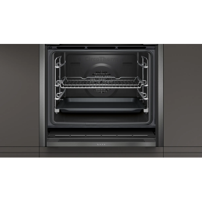Neff b58vt68g0 Horno pirolítico integrado de vapor combinado 60 cm grafito