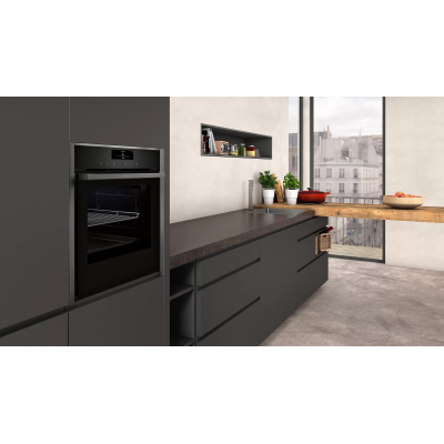 Neff b48ft68g0 Einbau-Dampfbackofen 60 cm Graphit