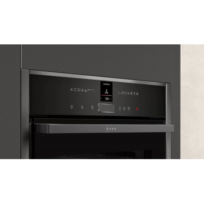 Neff b47vr22g0 Einbau-Kombi-Dampfbackofen 60 cm Graphit