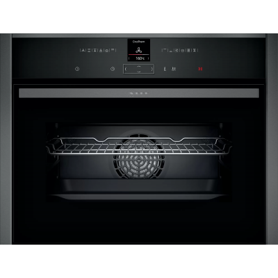 Neff c17cr22g0 horno multifunción empotrable h 14 cm grafito