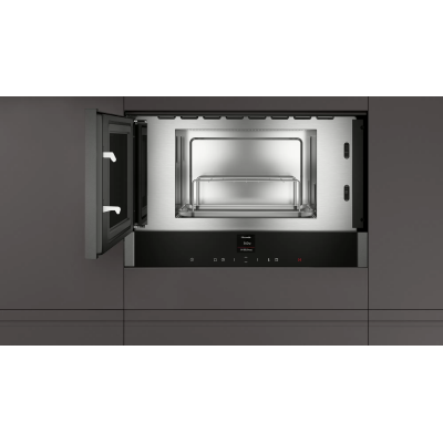 Neff c17gr00g0 kuchenka mikrofalowa do zabudowy h 38 cm grafit