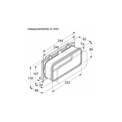 Neff z821ud0 Kit ricircolo non canalizzato