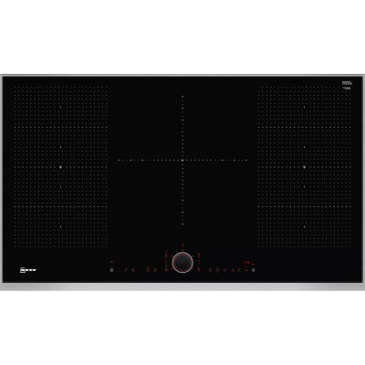 Neff t59ts5rn0 induction hob 90 cm black glass ceramic