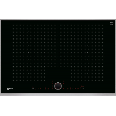 Neff t68ts6rn0 induction hob 80 cm black glass ceramic