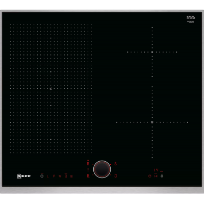 Neff t56ts51n0 induction hob 60 cm black glass ceramic